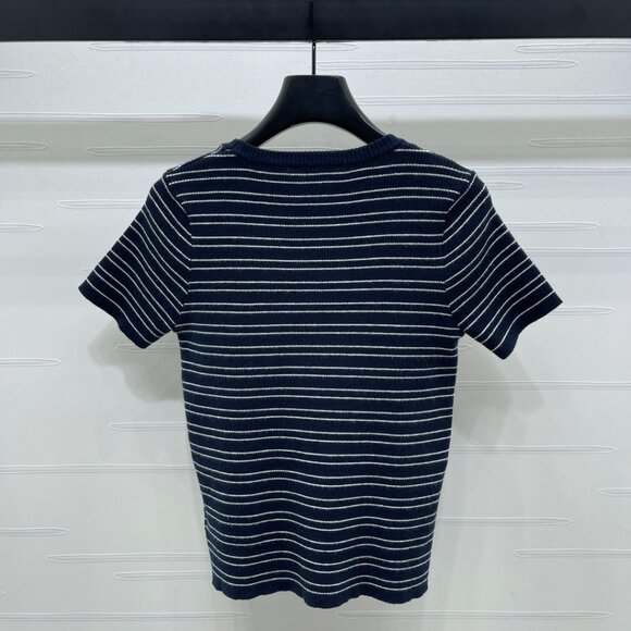 Prada striped knitted short sleeves - Picture 7 of 8